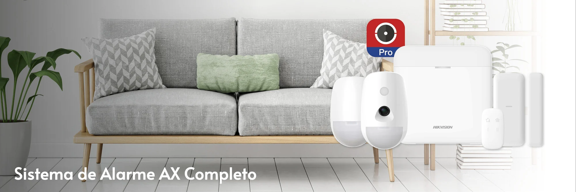 Sistema de alarma inalámbrica Hikvision AX PRO